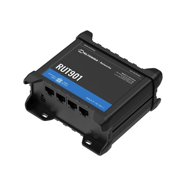 RUT901 cellular router delivers the top-rated features of its predecessors the RUT950 and RUT951 to the market.