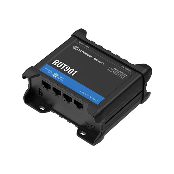 RUT901 cellular router delivers the top-rated features of its predecessors the RUT950 and RUT951 to the market.
