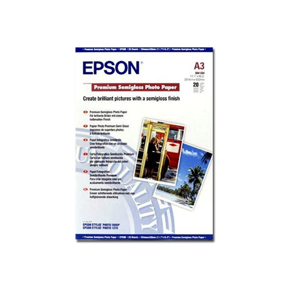S041334 PREM SEMIGLOSS PHOTO PAPER A3