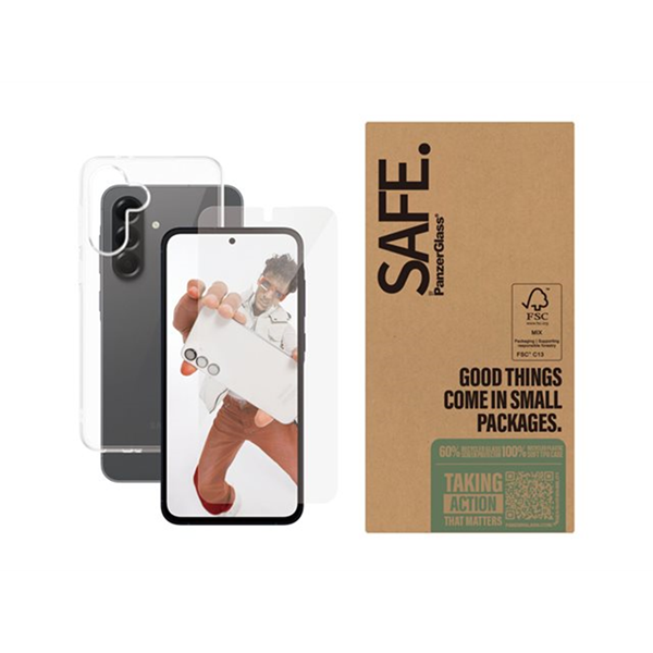SAFE. by PanzerGlass - 2-in-1 Bundle - achterzijde behuizing voor mobiele telefoon SAFE. by PanzerGlass - 2-in-1 Bundle - achterzijde behuizing voor mobiele telefoon