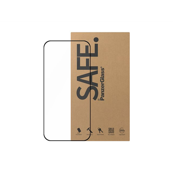 SAFE. by PanzerGlass - schermbeschermer voor mobiele telefoon - ultrabrede pasvorm