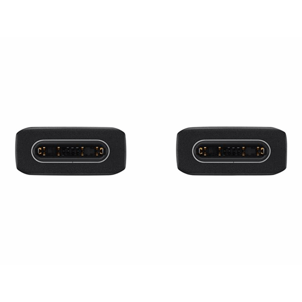 Samsung EP-DA705 - USB-kabel - USB-C (M) naar USB-C (M) - USB 2.0 - 3 A - 1 m -zwart Samsung EP-DA705 - USB-kabel - USB-C (M) naar USB-C (M) - USB 2.0 - 3 A - 1 m -zwart
