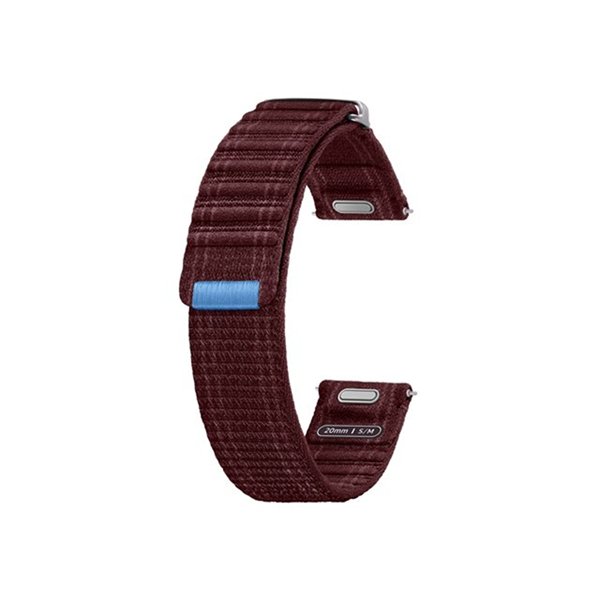 Samsung Watch7 Fabric Band S/M Burgundy