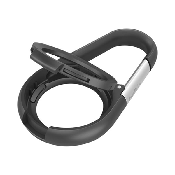 Secure Holder with Carabiner Black