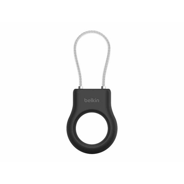 Secure Holder with Wire Cable Black