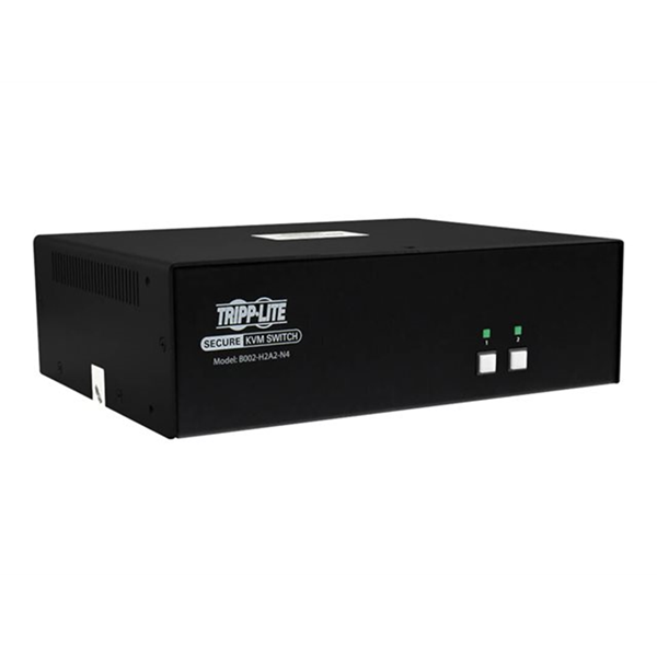 Secure KVM Switch 2-Port Dual Head HD