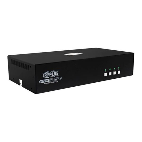 Secure NIAP KVM Switch DP-to-DP 4-Port 4K Audio