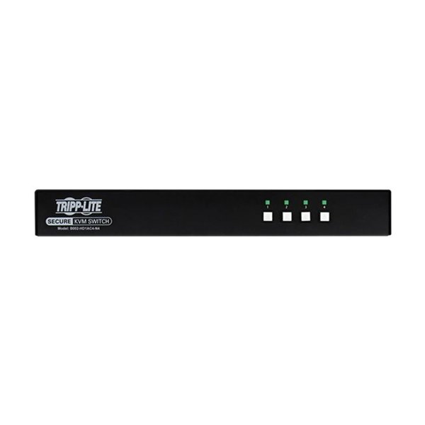 Secure NIAP KVM Switch HDMI to Displayport 4-Port Audio