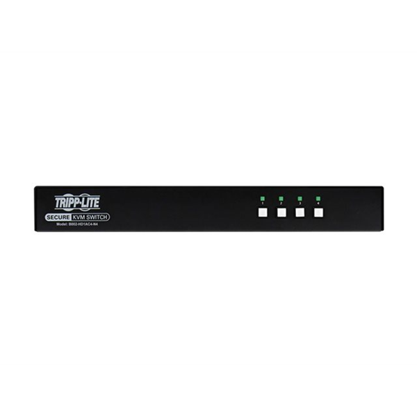 Secure NIAP KVM Switch HDMI to Displayport 4-Port Audio
