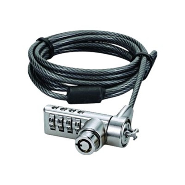 Security Cable T-Lock combination masterkeyed 3x7mm slot
