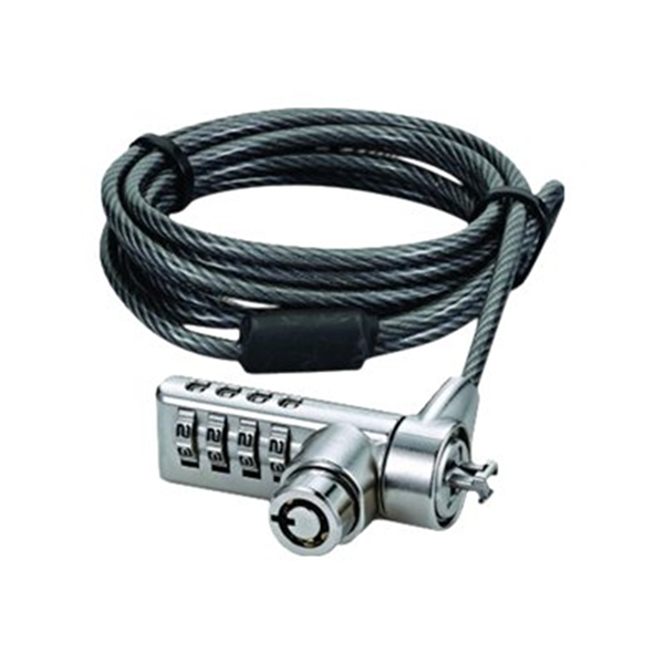 Security Cable T-Lock combination masterkeyed 3x7mm slot