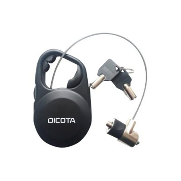 Security Cable T-Lock Retractable masterkeyed 3x7mm slot