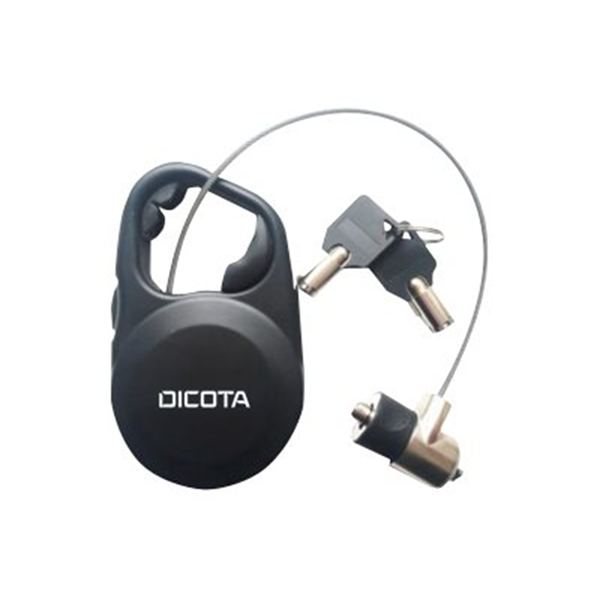 Security Cable T-Lock Retractable masterkeyed 3x7mm slot