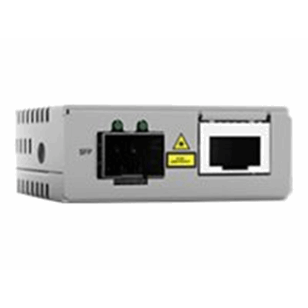 SFP+ to SFP+ Mini Media Converter - universal PSU - TAA compliant
