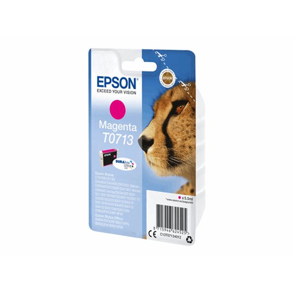 Singlepack Magenta T0713 DURABrite Ultra Ink
