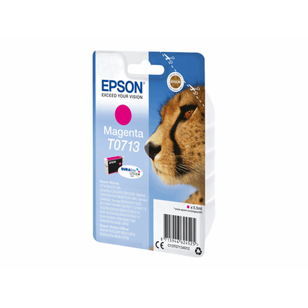 Singlepack Magenta T0713 DURABrite Ultra Ink Singlepack Magenta T0713 DURABrite Ultra Ink