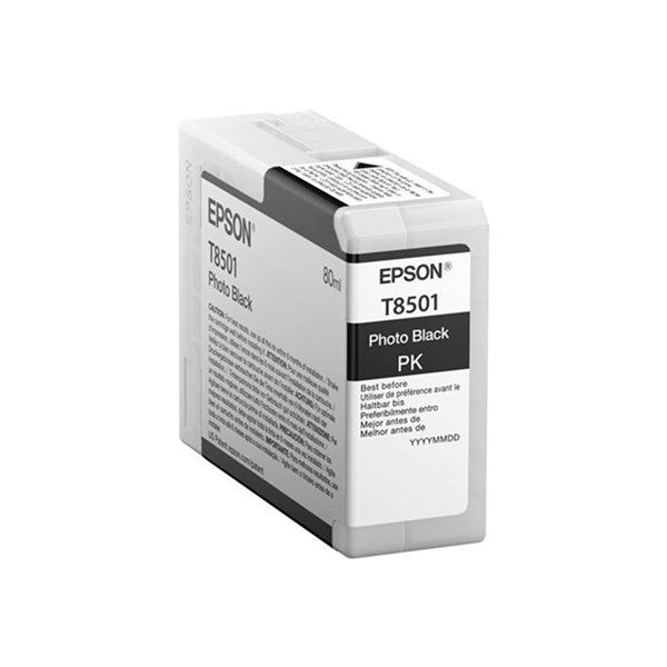 Singlepack Photo Black T850100 UltraChrome HD ink 80ml