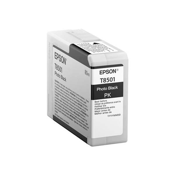 Singlepack Photo Black T850100 UltraChrome HD ink 80ml Singlepack Photo Black T850100 UltraChrome HD ink 80ml