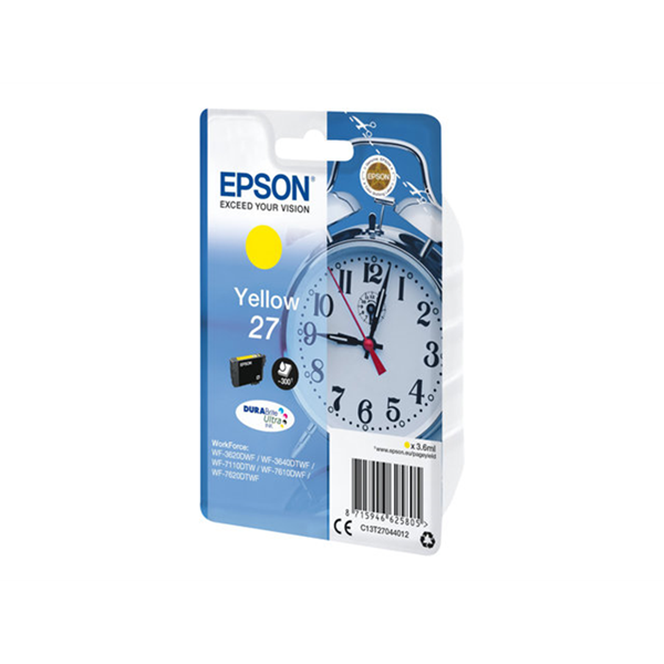 Singlepack Yellow 27 DURABrite Ultra Ink