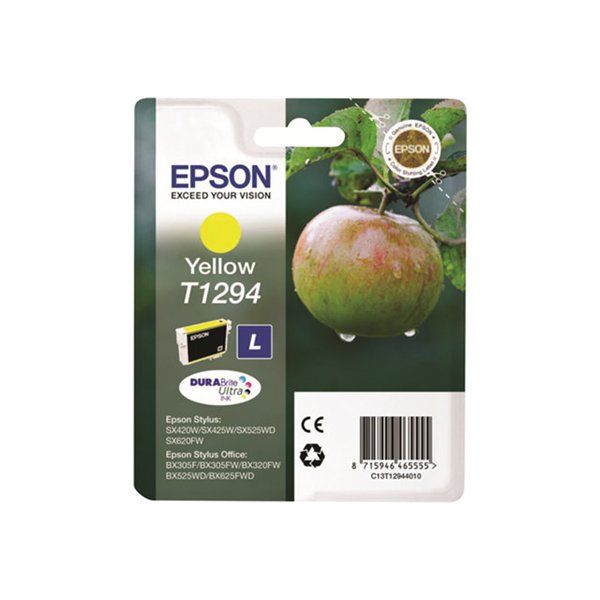 Singlepack Yellow T1294 DURABrite UltraInk