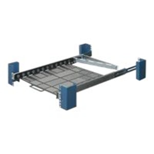 Sliding Computer Shelf