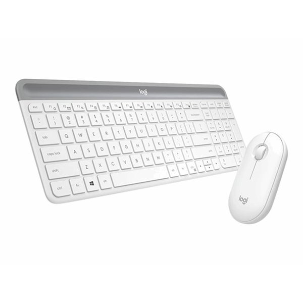 Slim Wireless Keyboard Mouse Combo MK470