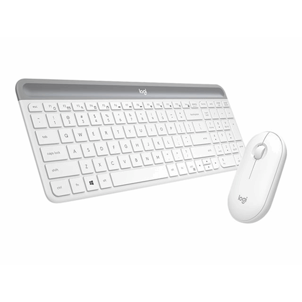 Slim Wireless Keyboard Mouse Combo MK470