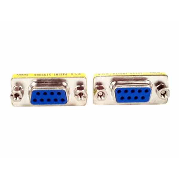 Slimline Serial DB9 Gender Changer - F/F