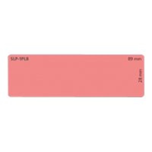 SLP-1PLB PINK LABEL 28X89MM