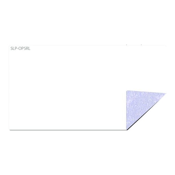 SLP-OPSRL BLUE OPAQUE LABEL