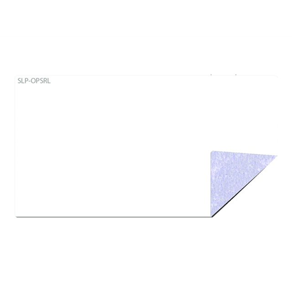 SLP-OPSRL BLUE OPAQUE LABEL