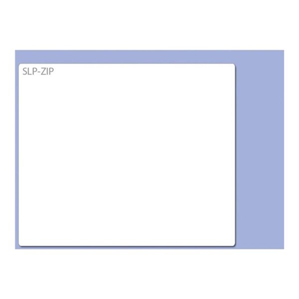 SLP-ZIP WHITE LABEL 51X60MM