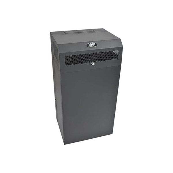 SmartRack 12U Low-Profile Vertical-Mount Wall-Mount Small Server Rack Enclosure