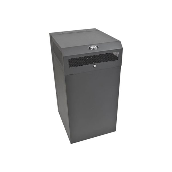 SmartRack 16U Low-Profile Vertical-Mount Wall-Mount Half-Height Server Rack Enclosure