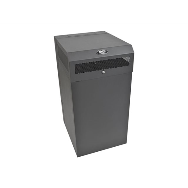 SmartRack 16U Low-Profile Vertical-Mount Wall-Mount Half-Height Server Rack Enclosure