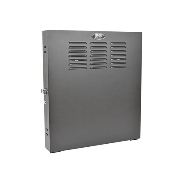 SmartRack 2U Low-Profile Vertical-MountSwitch-Depth Wall-Mount Rack Enclosure Cabinet