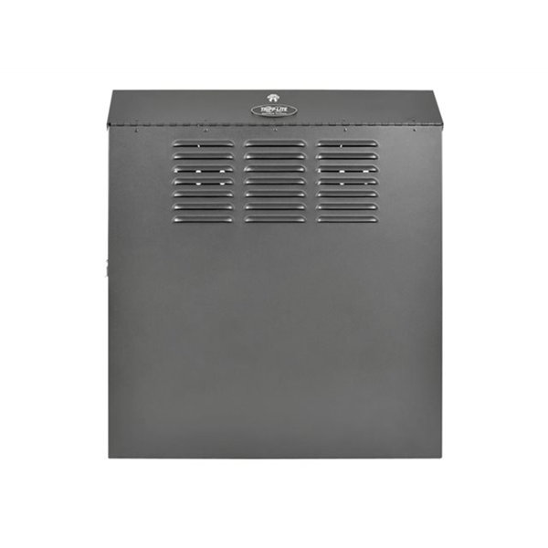 SmartRack 4U Low-Profile Vertical-MountSwitch-Depth Wall-Mount Rack Enclosure Cabinet