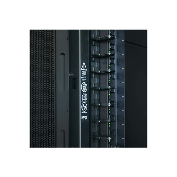 SmartRack 6 ft. 1.83 m Vertical Cable Manager Flexible ring type & toolless mounting