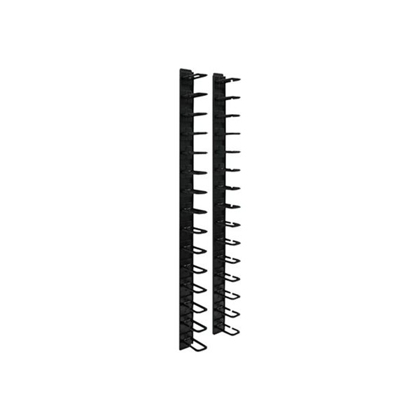 SmartRack 6 ft. 1.83 m Vertical Cable Manager Flexible ring type & toolless mounting