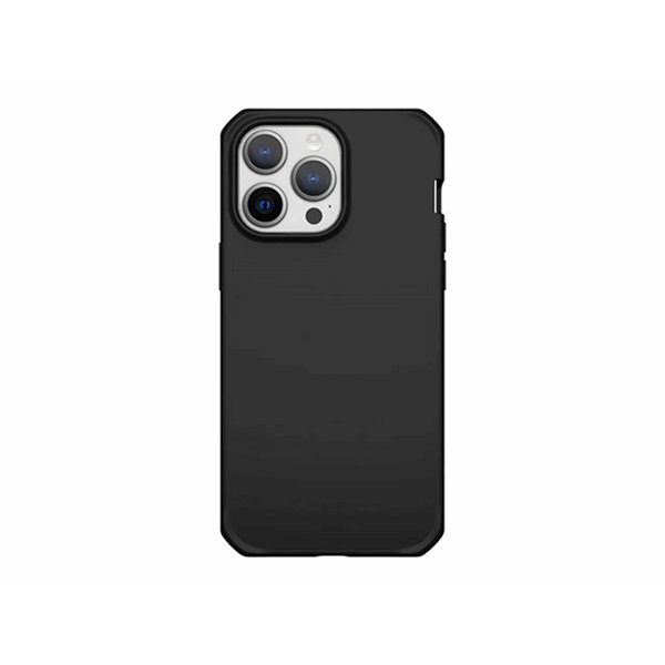 SPECTRUM_R Case for iPhone 15 - iPhone 14 - Solid Black Mat - Soft bag