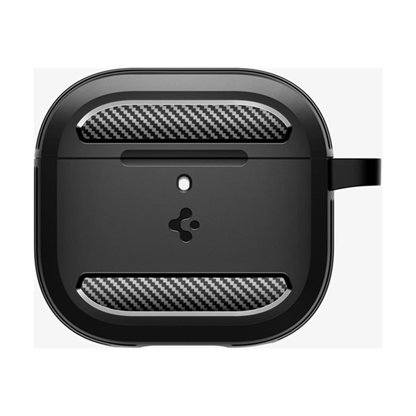 Spigen AirPods 4th Gen RuggArm Matte Bla Spigen AirPods 4th Gen RuggArm Matte Bla