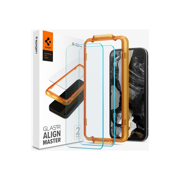 Spigen GLAS.tR AlignMaster - schermbeschermer voor mobiele telefoon Spigen GLAS.tR AlignMaster - schermbeschermer voor mobiele telefoon