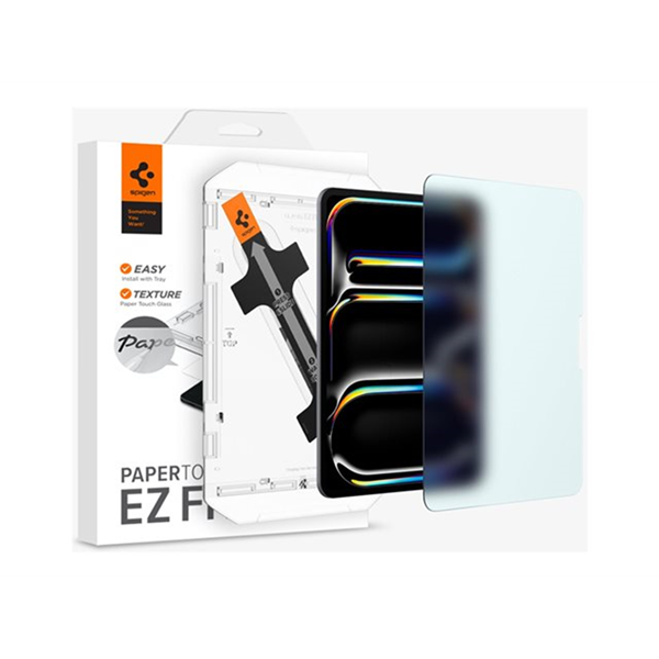 Spigen iPad Pro 12.9in 2024 PprTch EZFit Spigen iPad Pro 12.9in 2024 PprTch EZFit