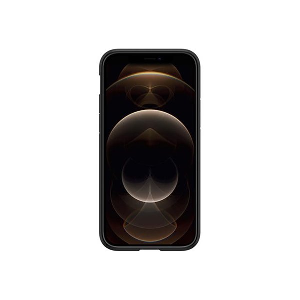 Spigen iPh 12(Pro) Ultra Hybr Mat Bl