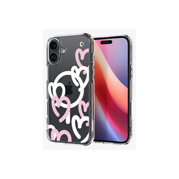 Spigen iPh 6.1in 2024 UltrHyb Hrts WhPnk