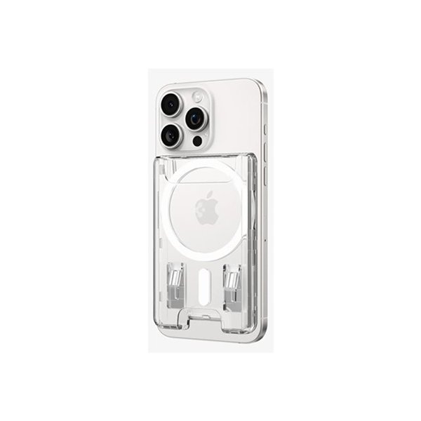 Spigen iPh Ultra Hybr Wlt Magsf Crst Clr