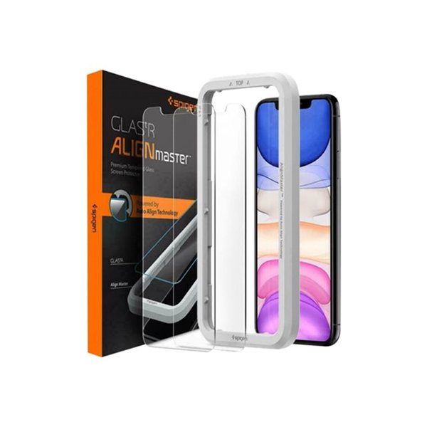 SPIGEN IPHONE 11/XR ALIGN MASTER GLASS