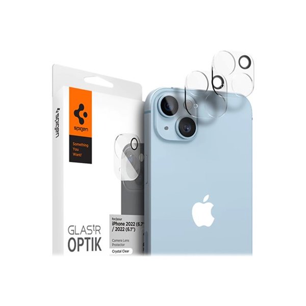 Spigen iPhone 14+/14 Glas.tR 2P Clear