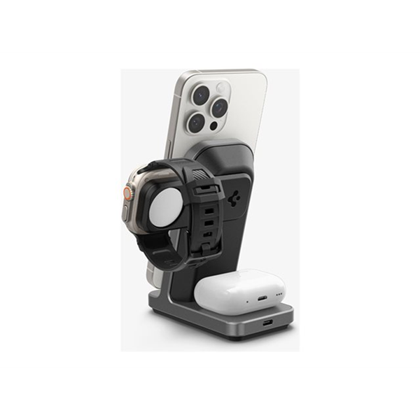 Spigen OT Pro 3 3-in-1 Wirel Charg Stand