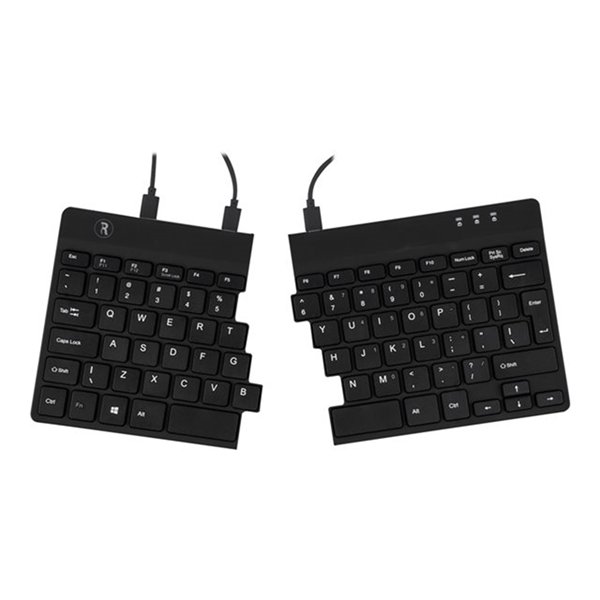Split Break Keyboard IN black